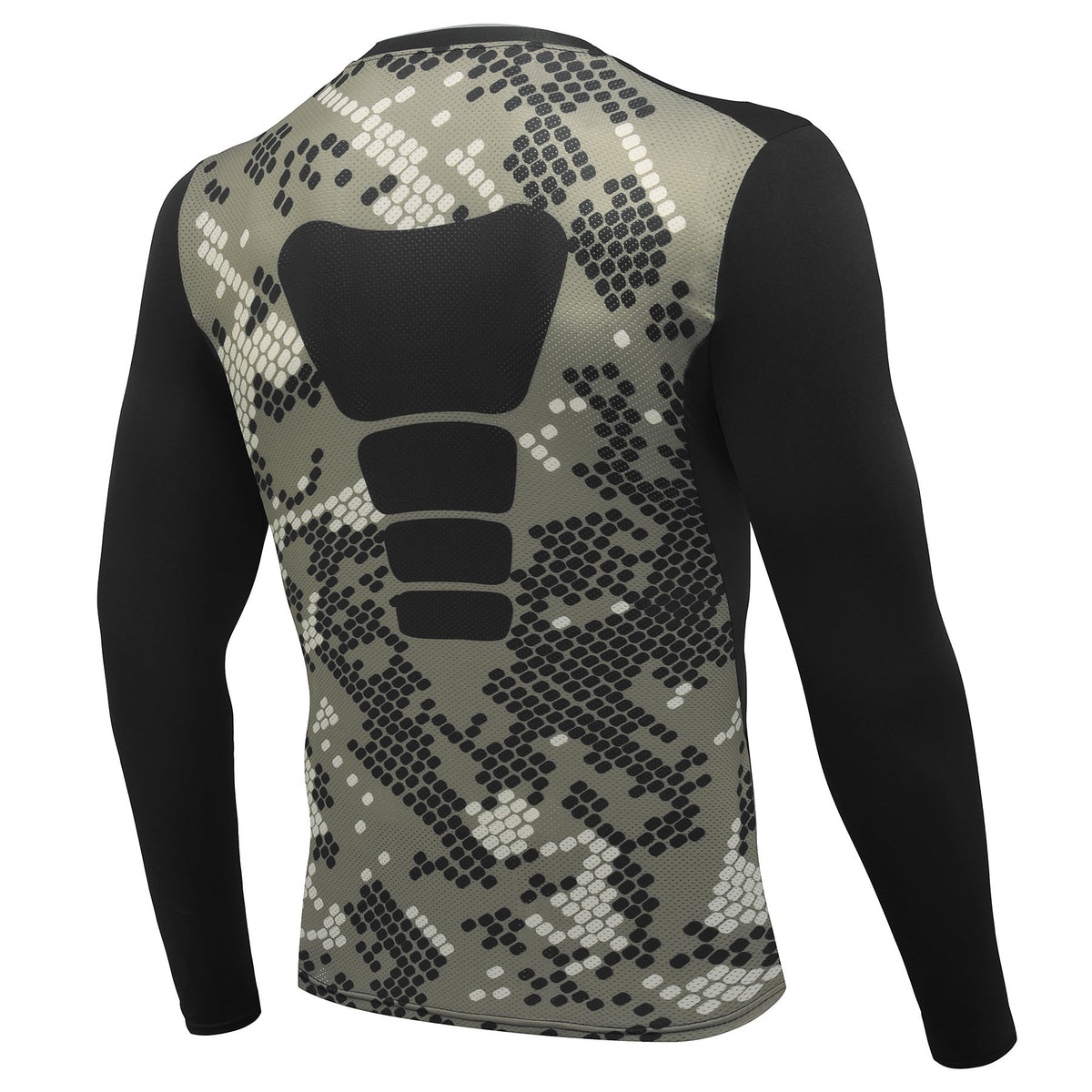 AMZSPORT Men's Long Sleeve Compression Shirt, All-Season