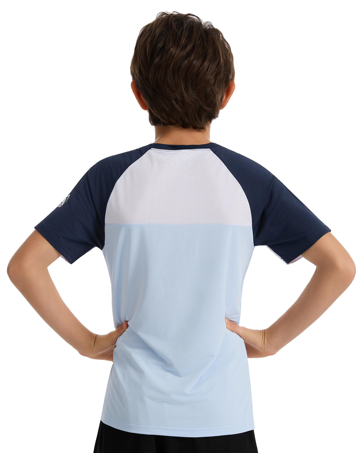 AMZSPORT Kids Unisex Short Sleeve Sports T-Shirt For Football Training