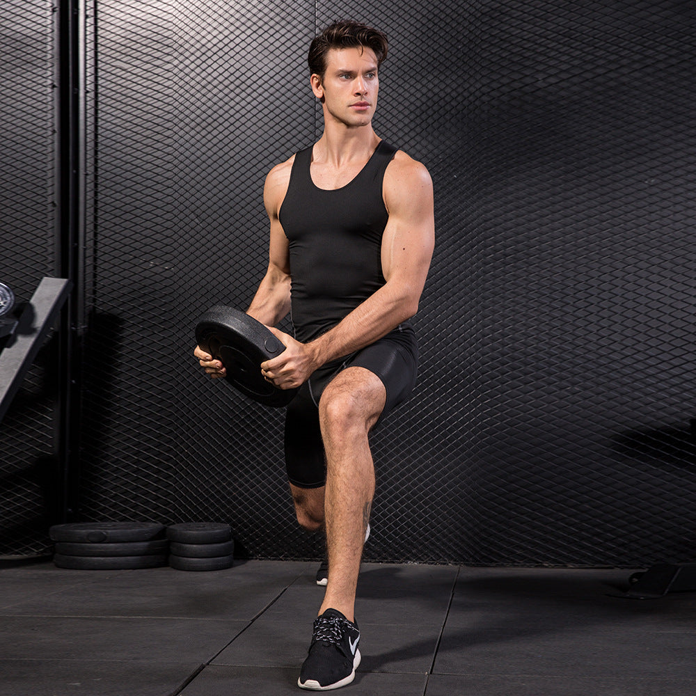 Men's Training Tight Vest Basketball Fitness Running climbing