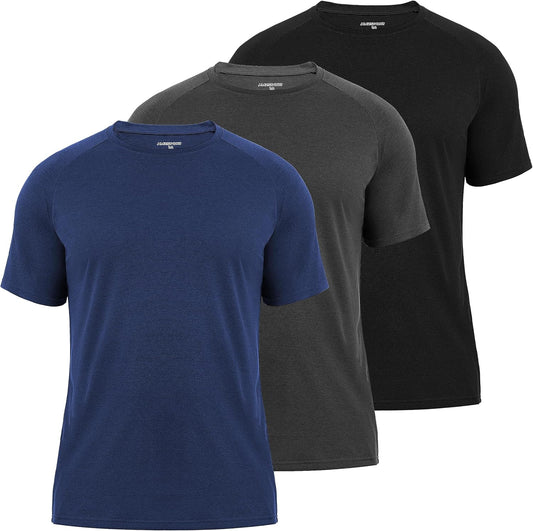 AMZSPORT Men's Lightweight Breathable Short Sleeve Running T-Shirt