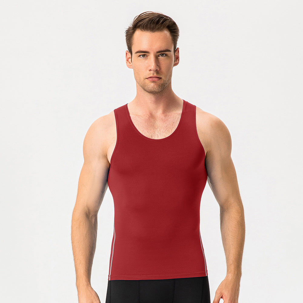 Men's Training Tight Vest Basketball Fitness Running climbing